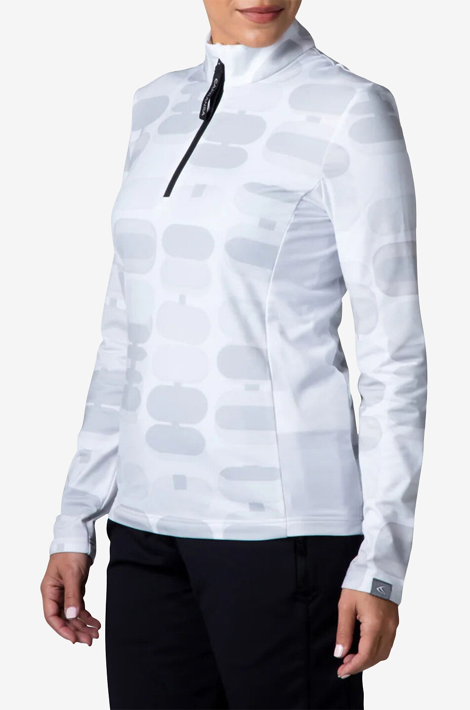 Midlayer mit Print Rosa