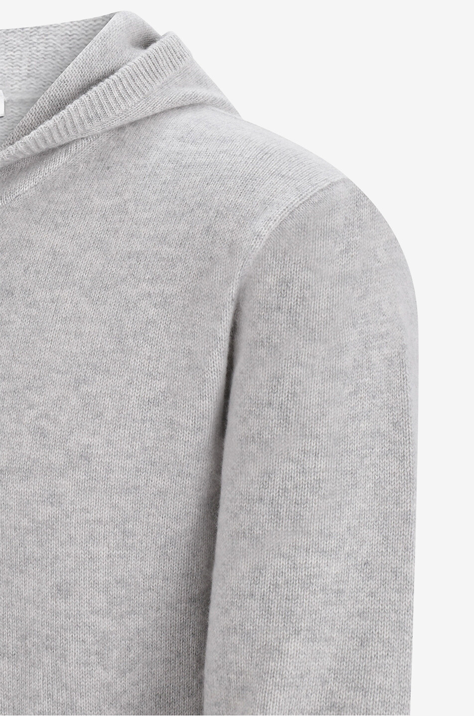 BONGÉNIE Cardigan zippé à capuche en cachemire Homme GRIS 3