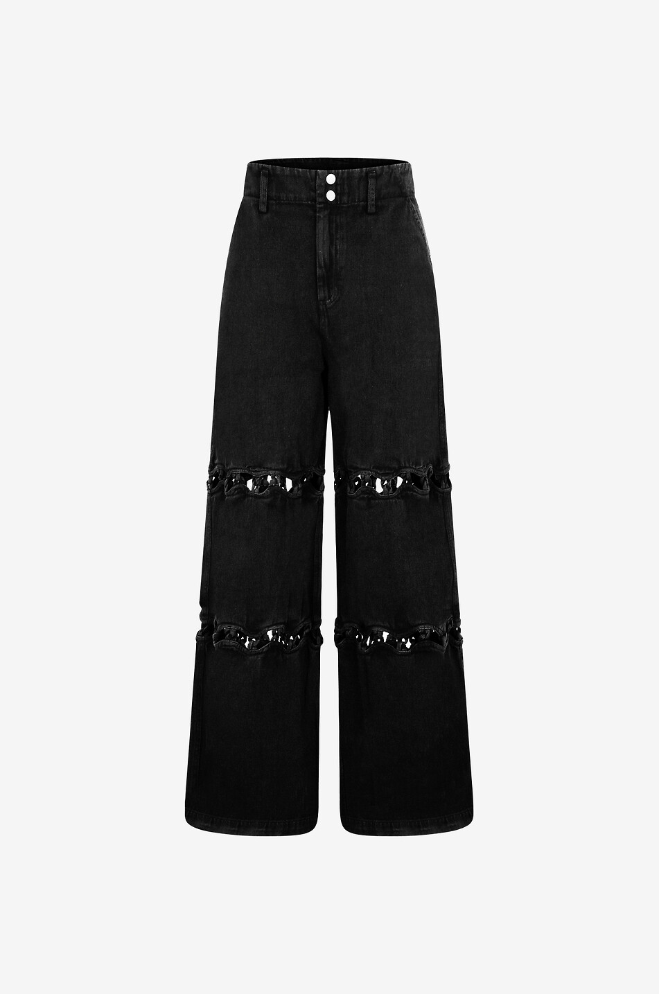 Jeans mit geradem Bein aus Baumwolle Luz