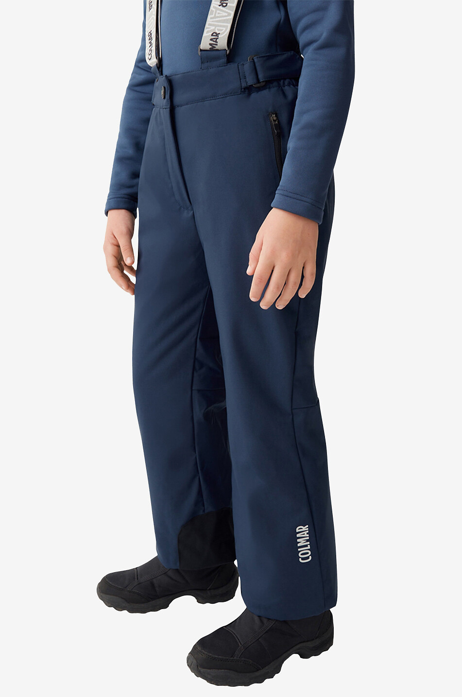COLMAR Pantalon de ski enfant à bretelles Unisexe BLEU FONCE 3