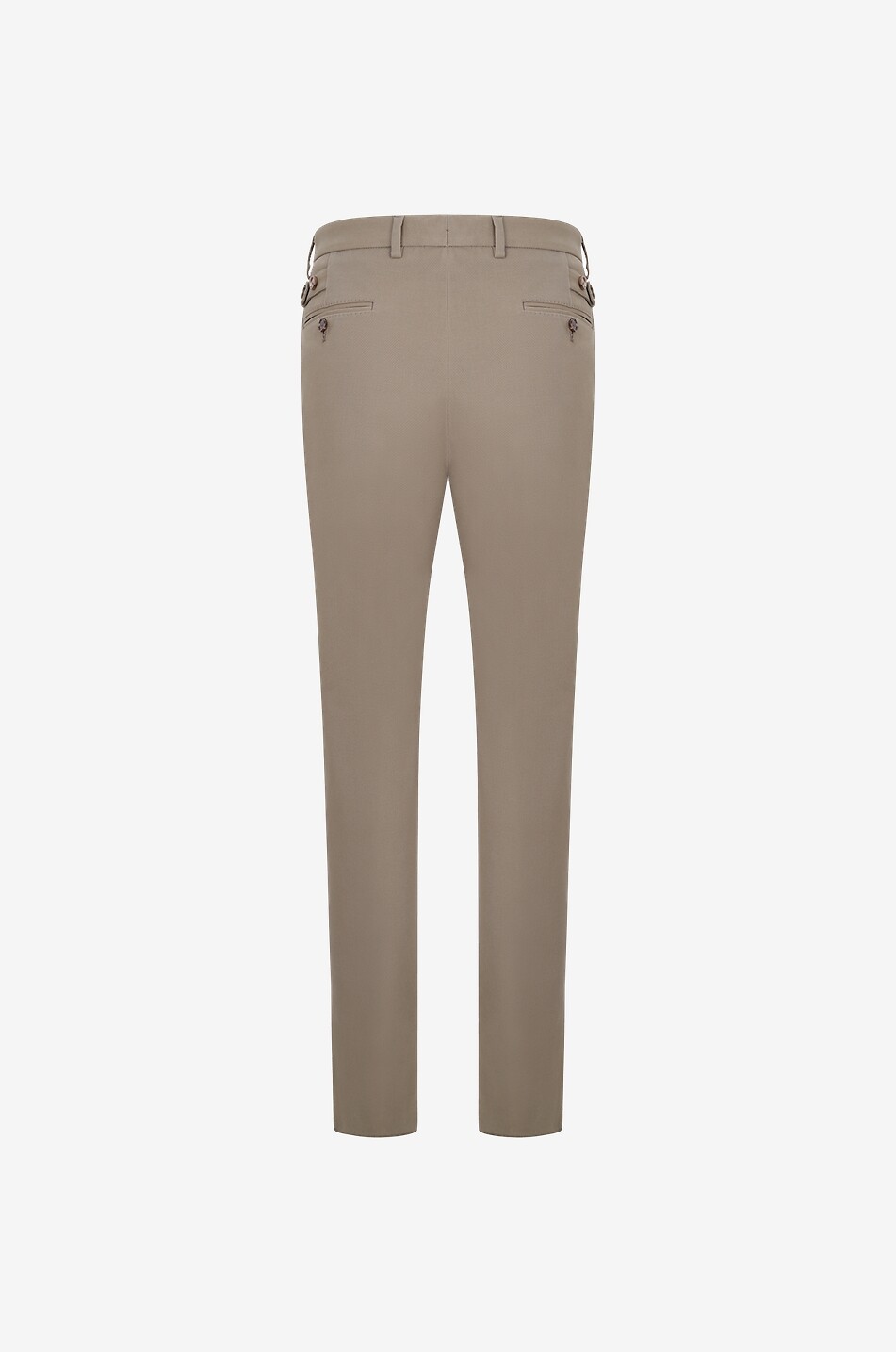 Essential slim fit gabardine trousers