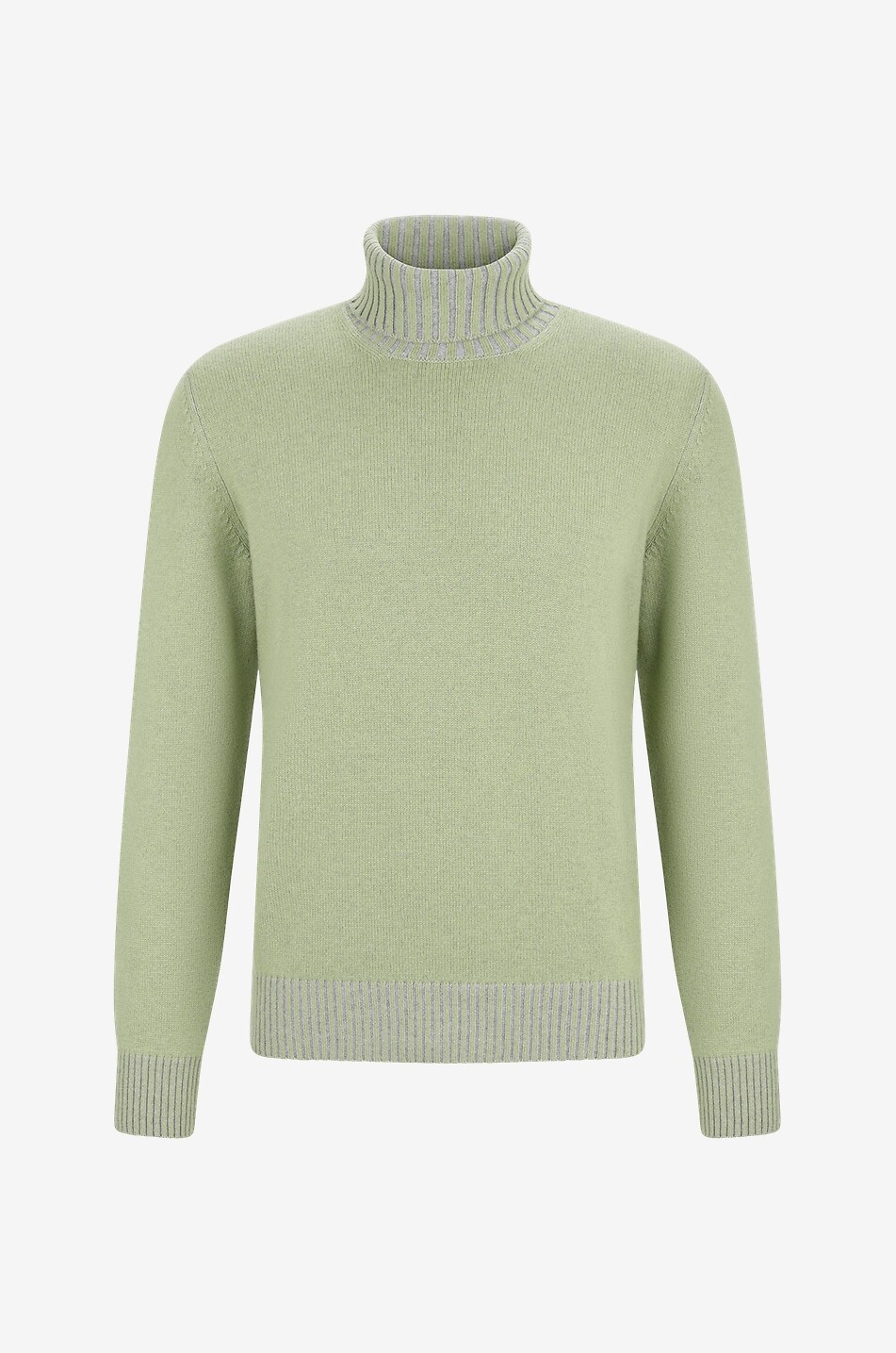 Slim turtleneck cashmere jumper