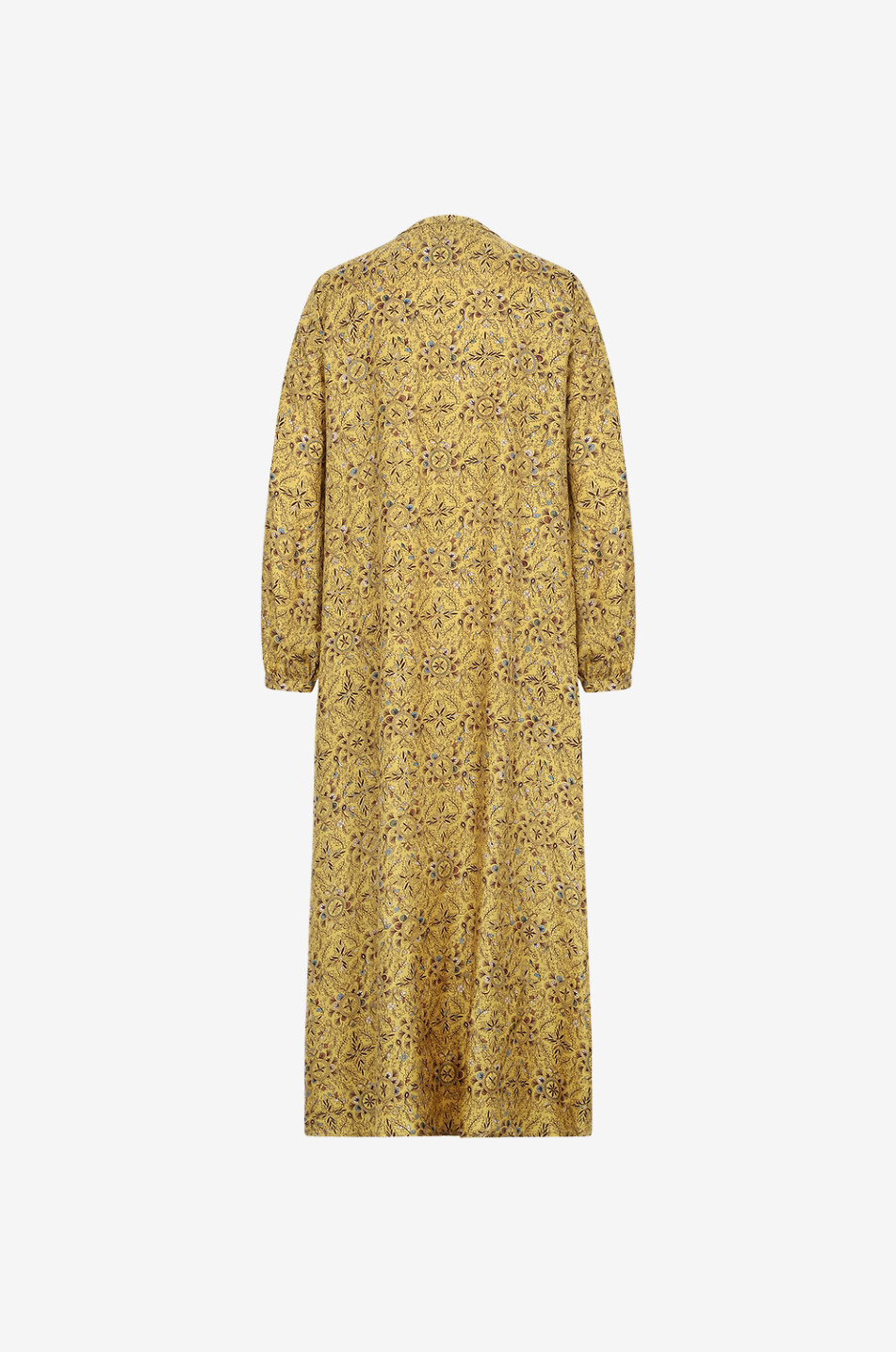Robe longue en soie Amede