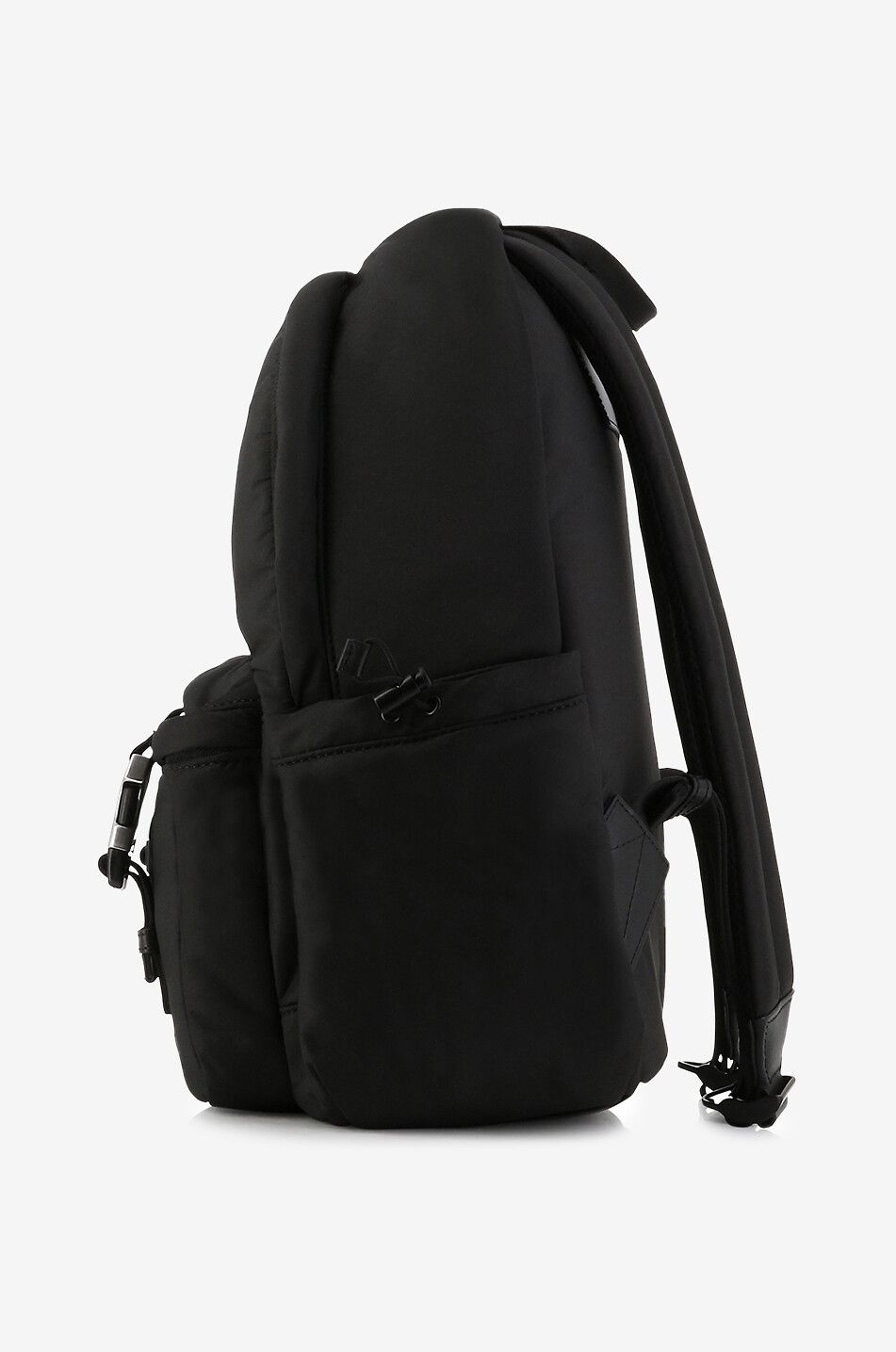 AMI Ami de Coeur nylon canvas backpack Men BLACK 4