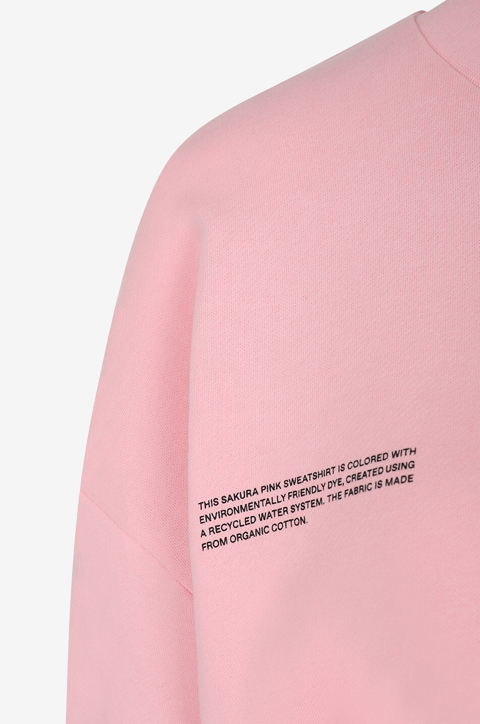 PANGAIA Sweat-shirt en coton bio à col rond 365 Midweight Femme ROSE 3