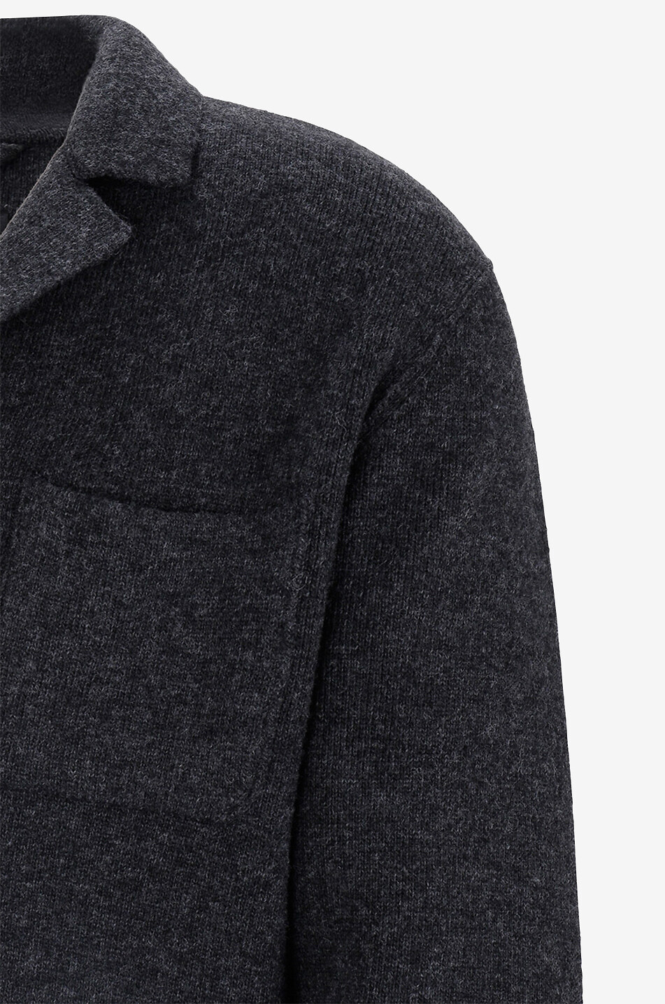 Veste en viscose et laine