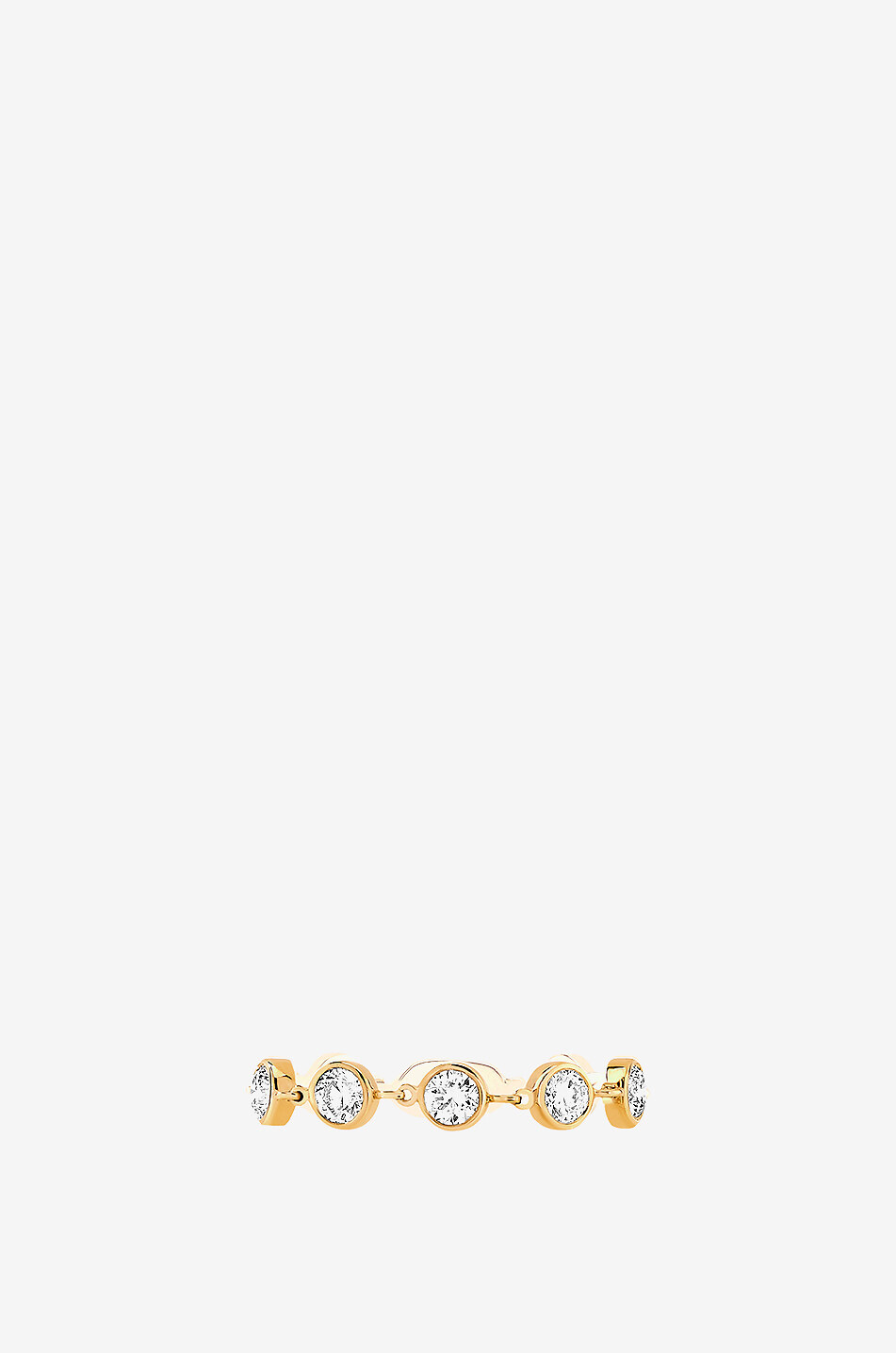 MESSIKA Flexibler Ring aus Gelbgold und Diamanten D-Vibes PM Damen GELB 2