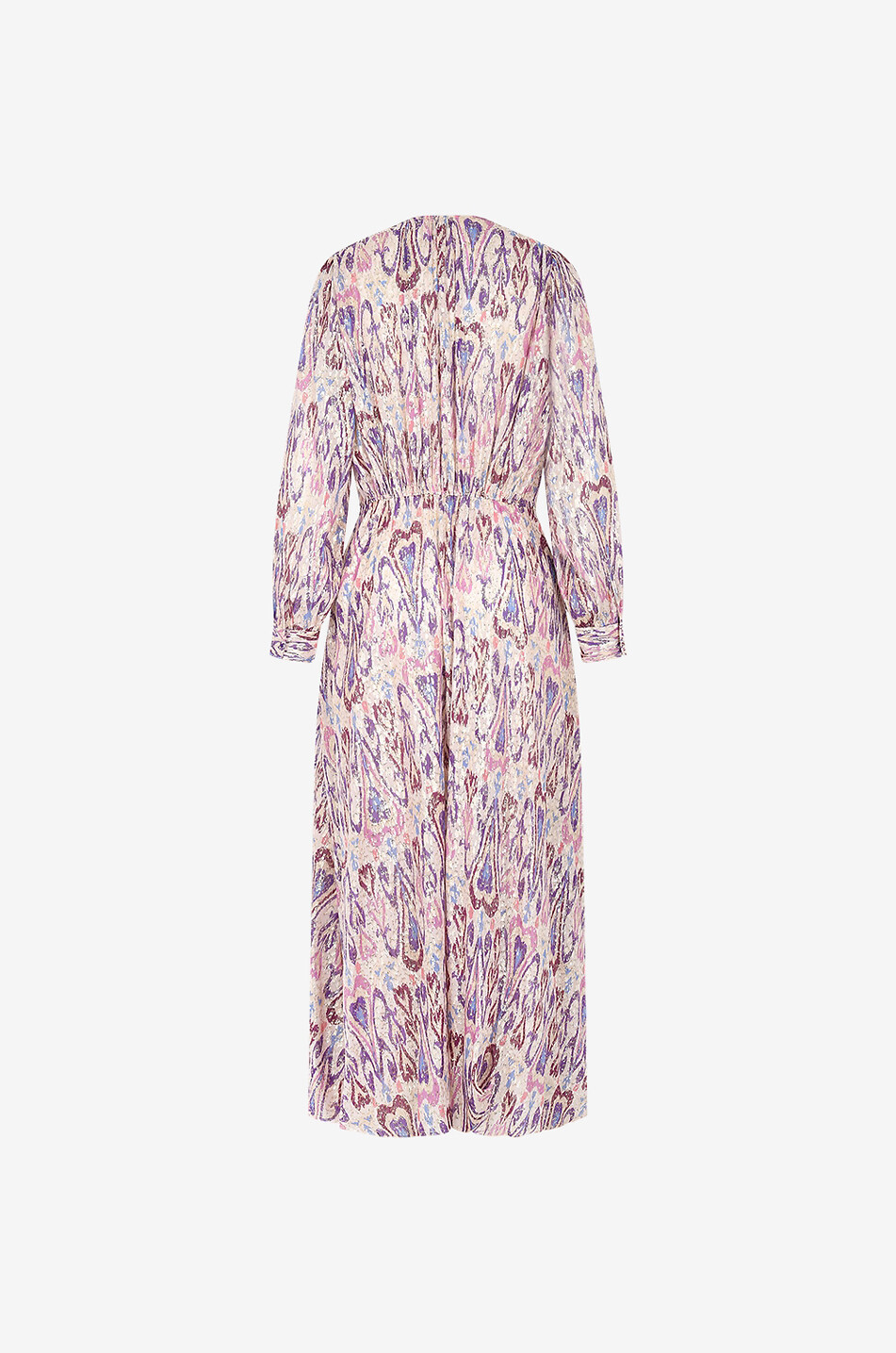 FORTE FORTE Northern Light silk maxi dress Women MULTI COLOURED 2