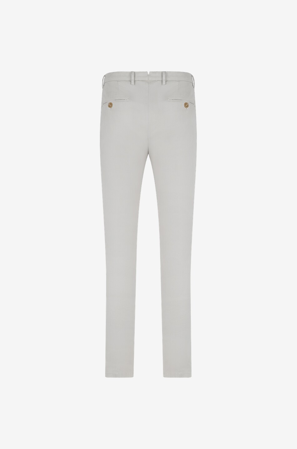 MARCO PESCAROLO Nisida slim fit cotton trousers Men Light beige 2