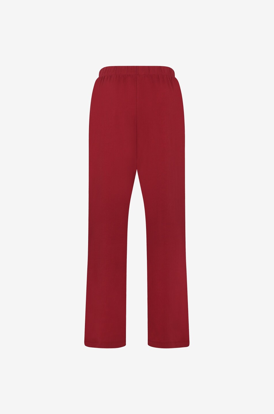 SKIN Pyjama en coton pima biologique Cayla Femme ROUGE FONCÉ 4