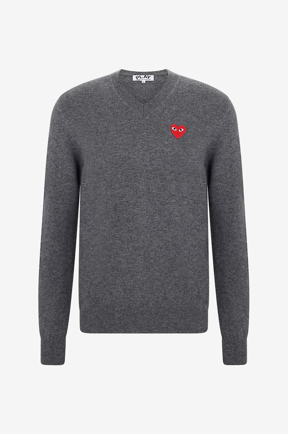 Red Heart fine wool V neck jumper