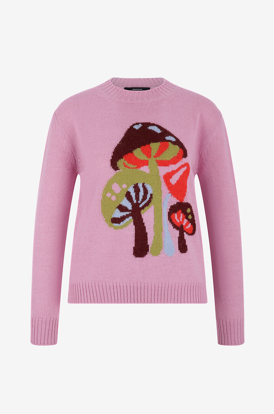 WEEKEND MAX MARA Toscana mushroom jacquard jumper Women PINK 1