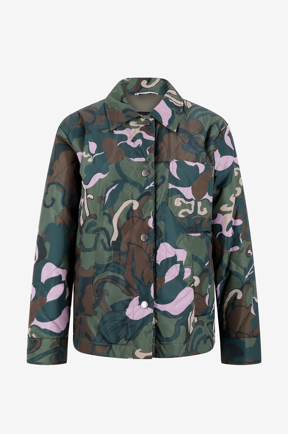 Gesteppte Nylon-Hemdjacke Bolivia