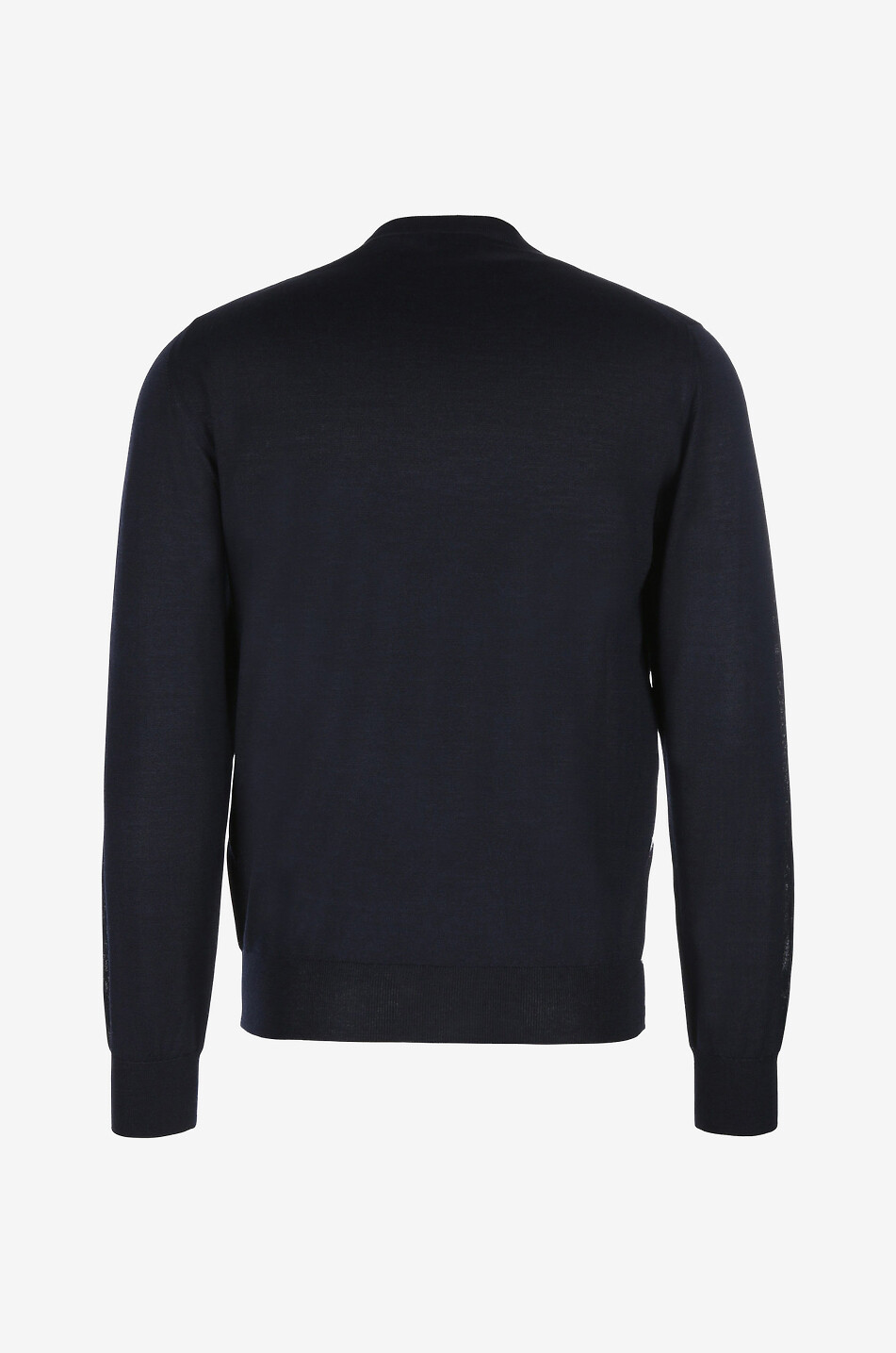 Pull à col rond en laine, soie et cachemire