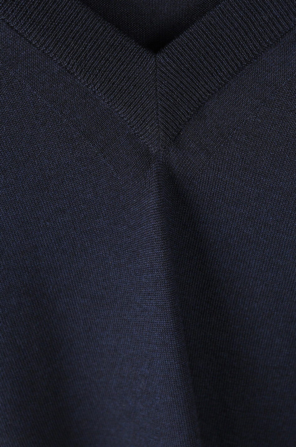 BRIONI Pullover aus Wolle, Seide und Kaschmir mit V-Ausschnitt Herren DUNKELBLAU 3