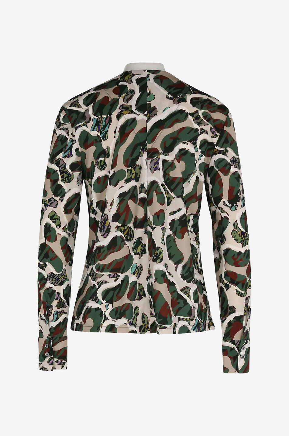 MARC CAIN Camouflage print blouse Women MULTI COLOURED 1 2
