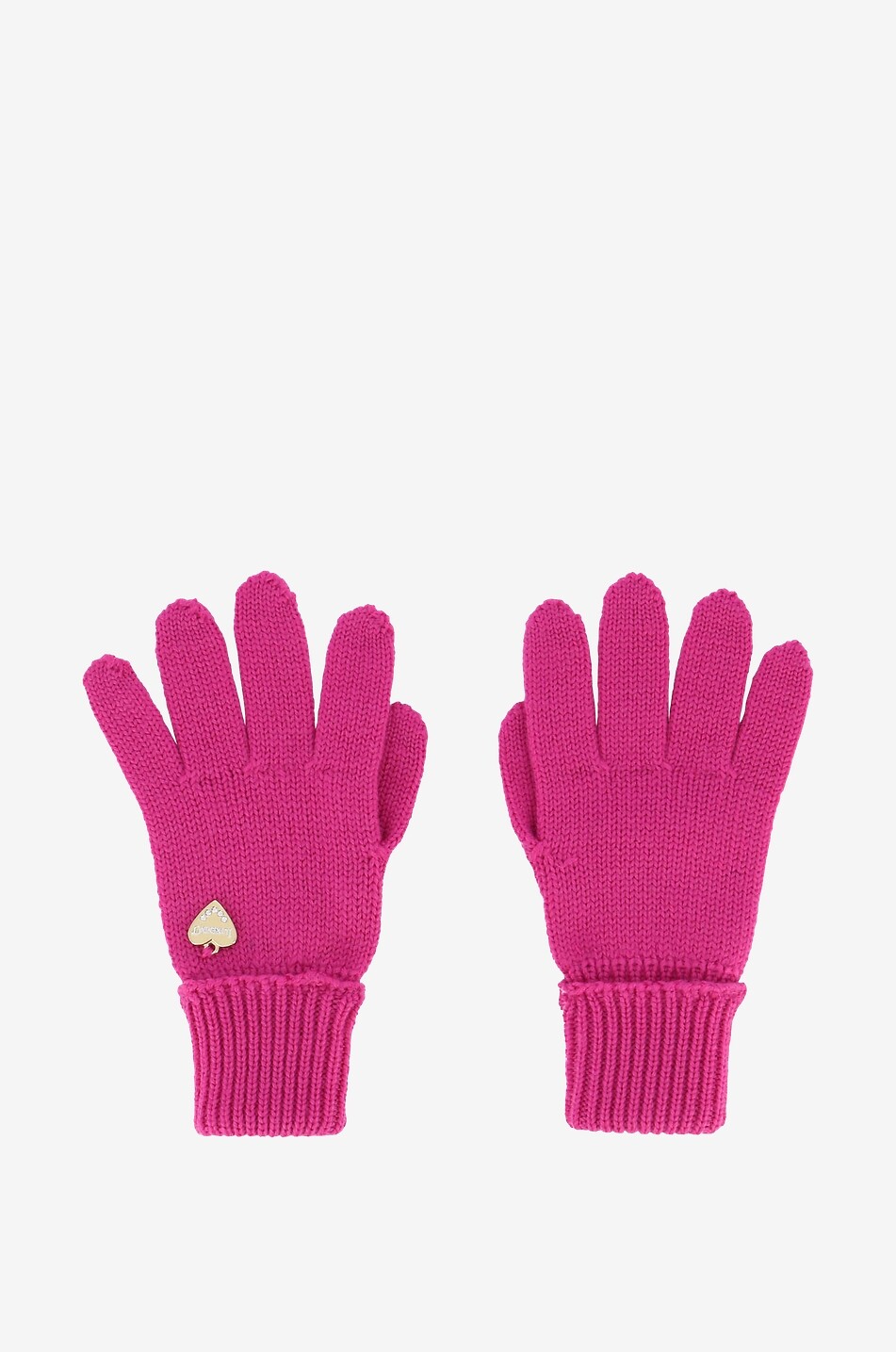 IL TRENINO Gants bébé en laine vierge Bébé ROSE FONCÉ 1