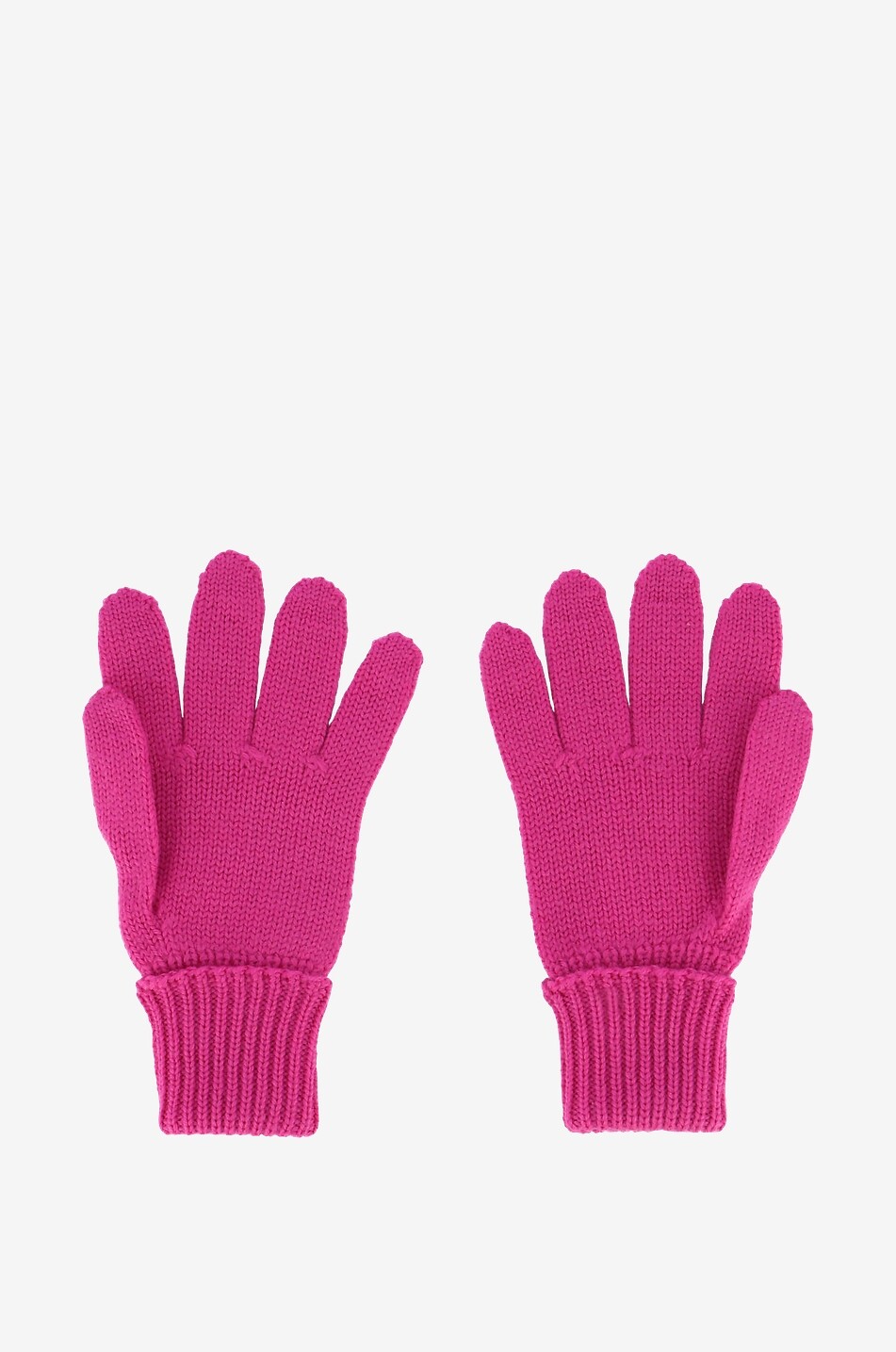 IL TRENINO Gants bébé en laine vierge Bébé ROSE FONCÉ 2