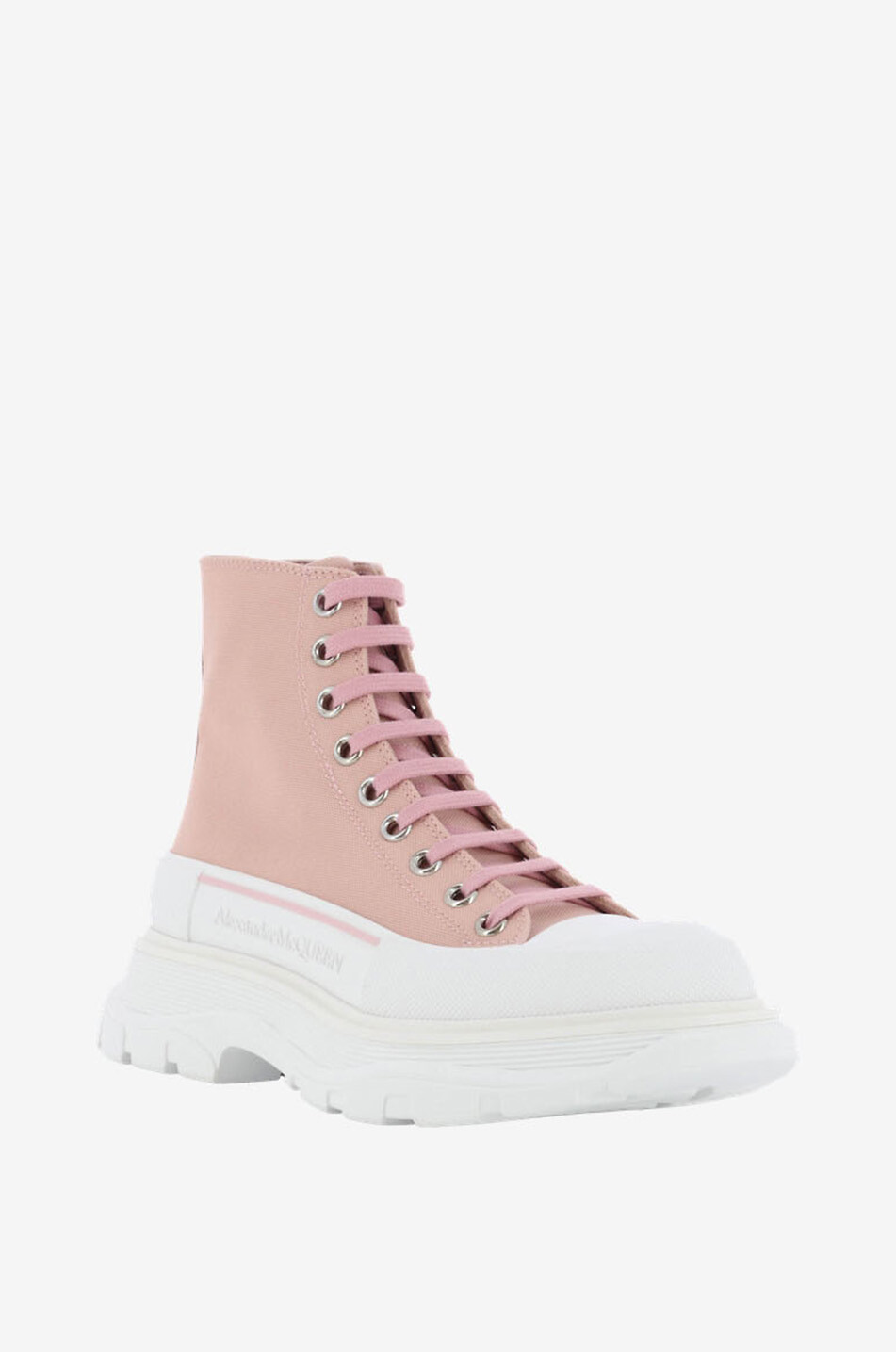 Tread Slick canvas lace-up ankle boots