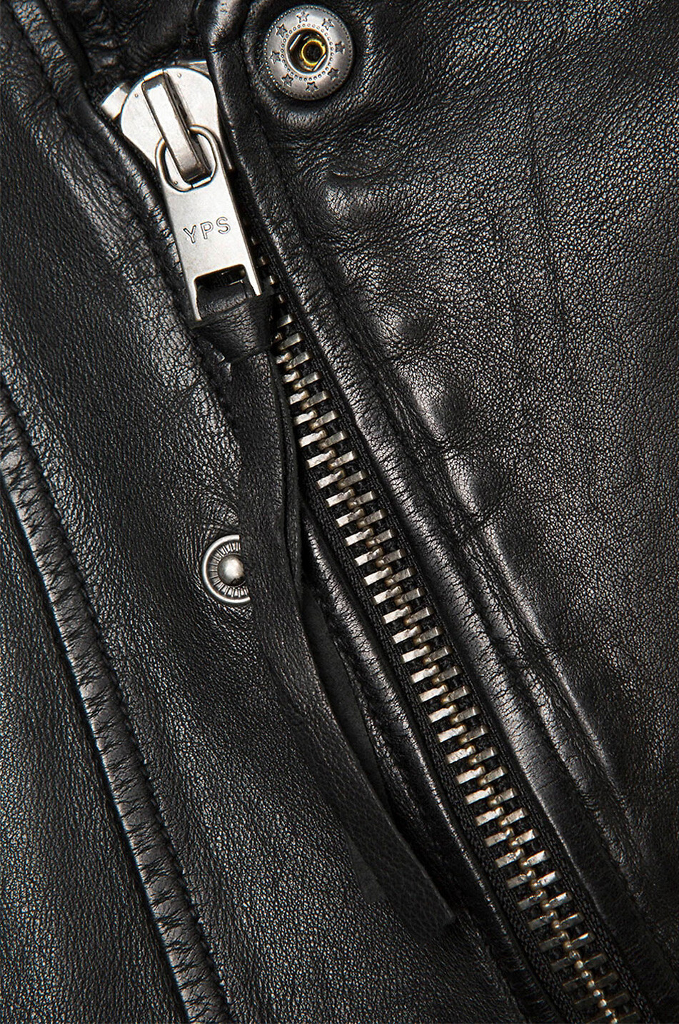 YOUNG POETS SOCIETY Veste en cuir de mouton Ethan Homme NOIR 5