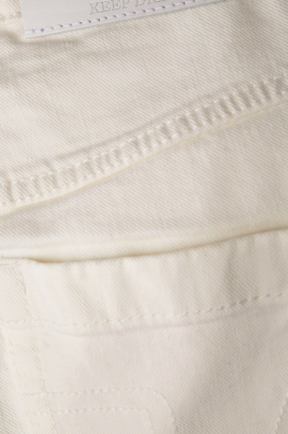 DOROTHEE SCHUMACHER Jean bootcut en coton Femme Beige clair 3