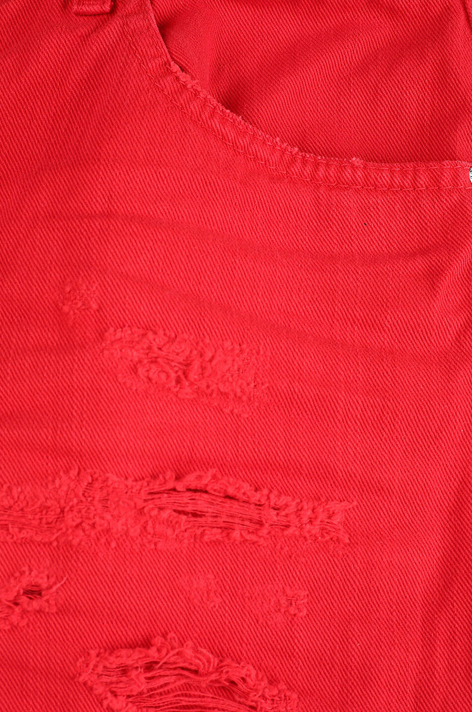 Verkürzte Karottenjeans mit hoher Taille