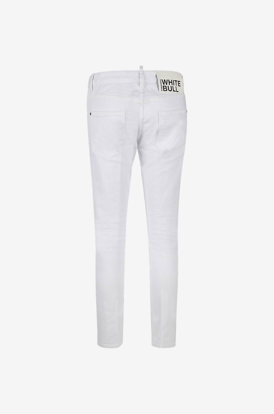 DSQUARED2 Slim-Fit-Jeans im Used-Look Damen WEISS 2