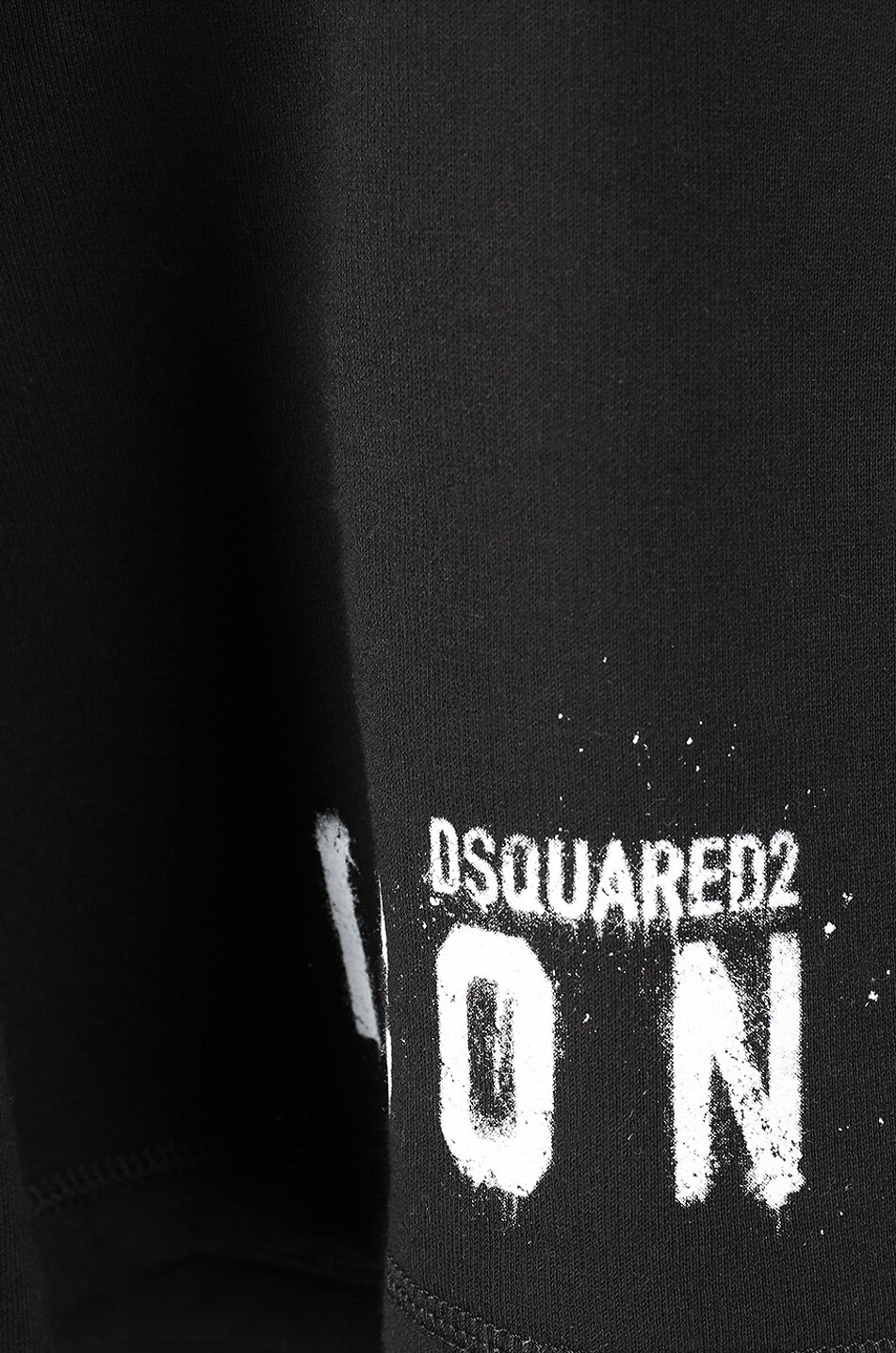 DSQUARED2 Short en molleton Icon Femme NOIR 3