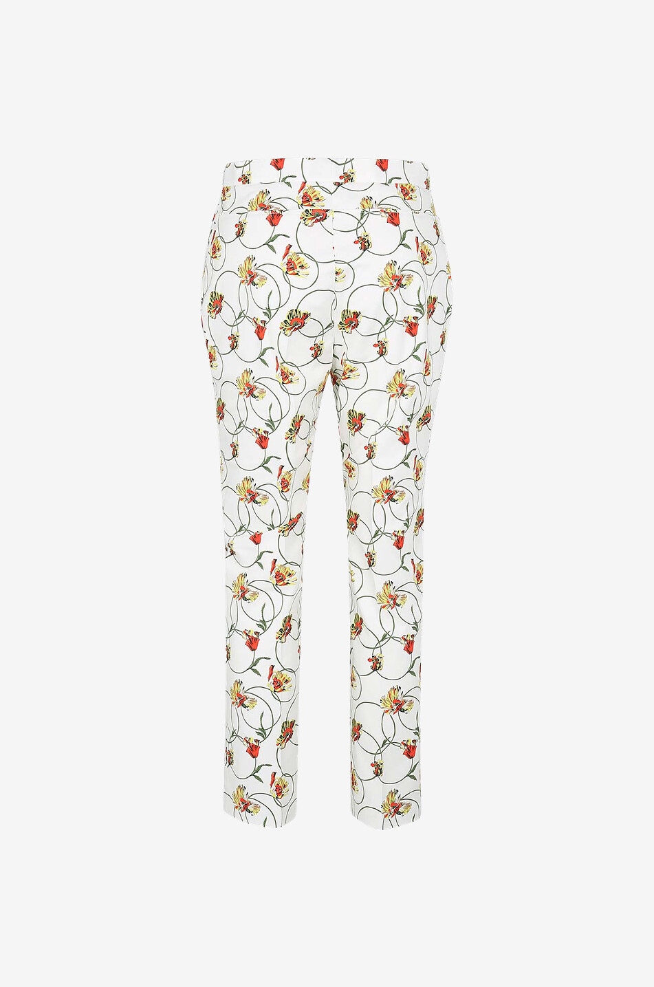 AKRIS PUNTO Slim-fit cotton-blend trousers Women Light beige 2