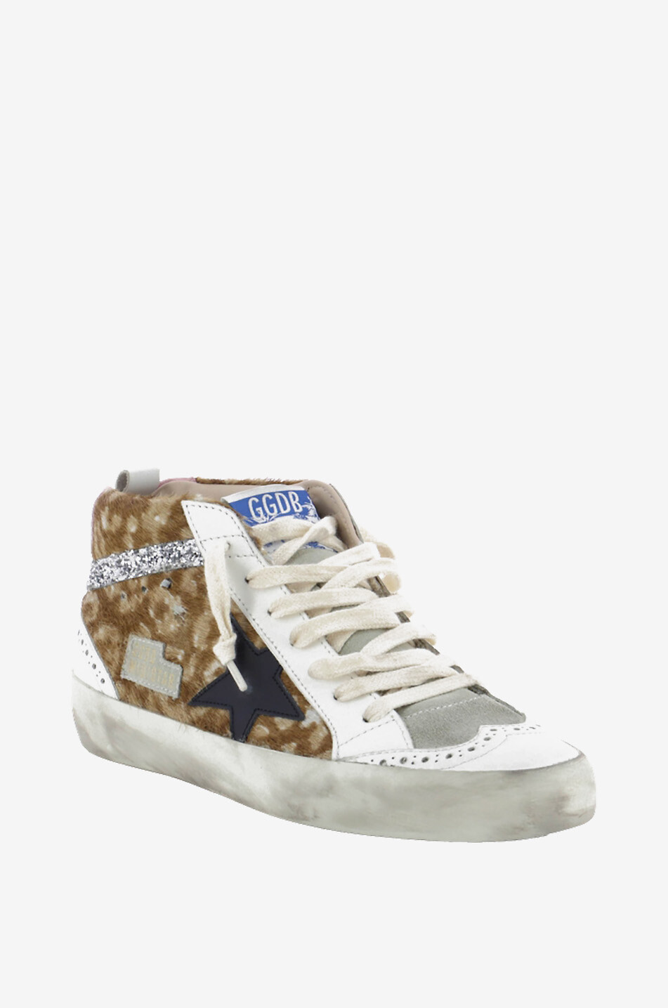 GOLDEN GOOSE High-top trainers Women MULTI COLOURED 1