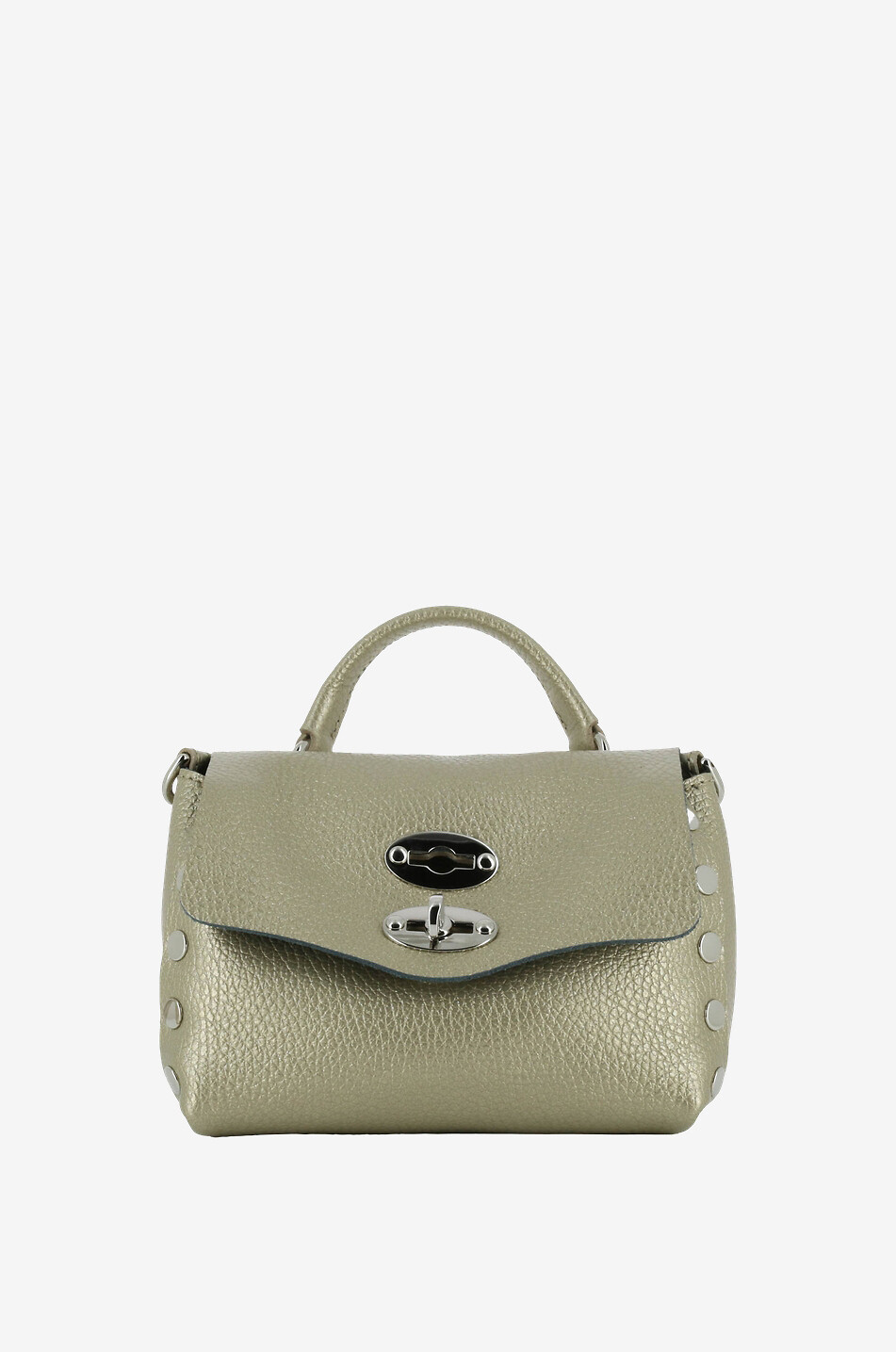 Sac à main avec fermeture métallique