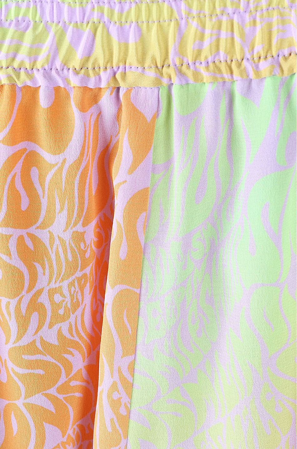 STELLA McCARTNEY Seidenshorts mit Print Keep On Smiling Damen BUNT 3