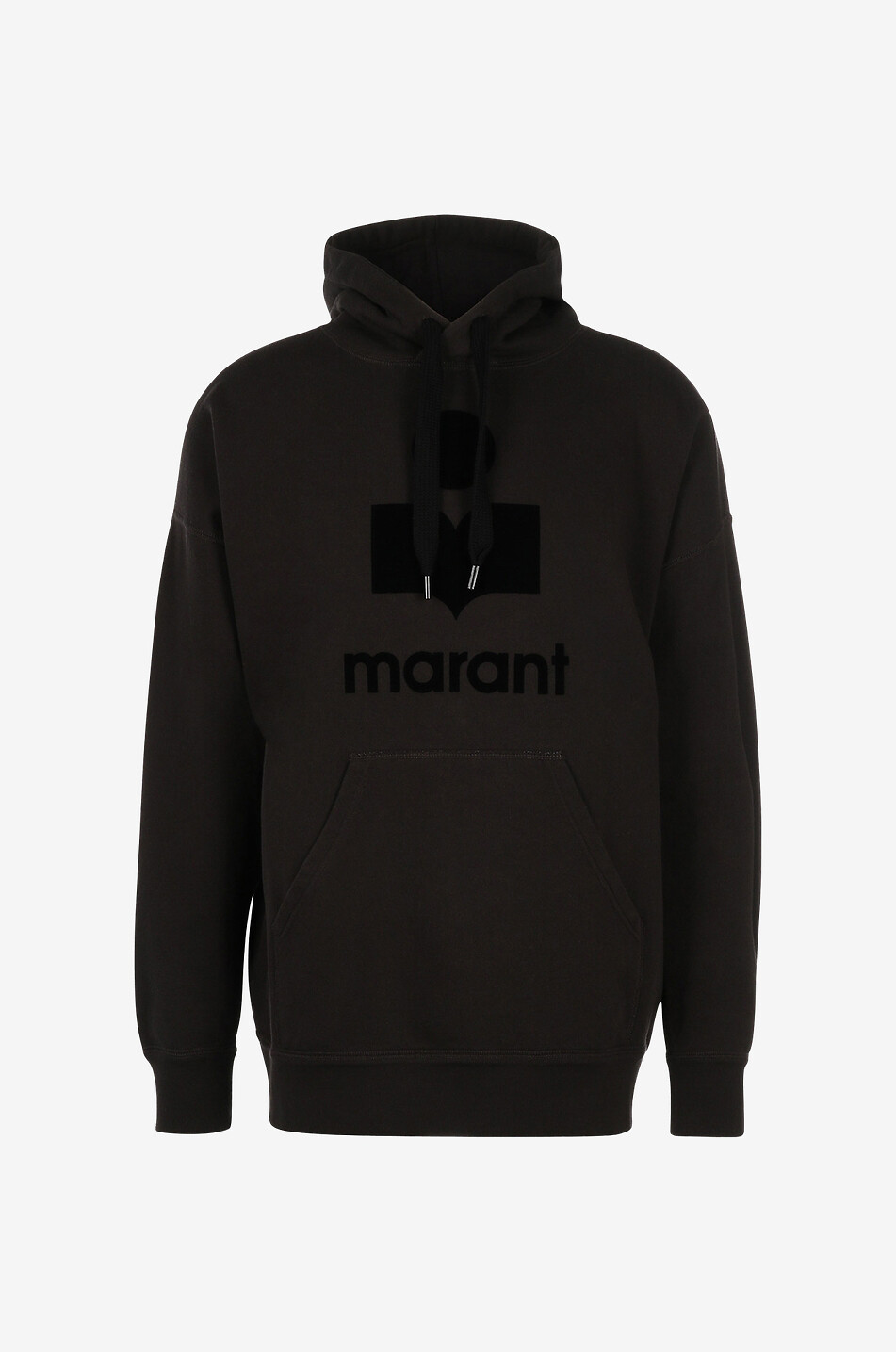 ISABEL MARANT Sweat-shirt à capuche motif logo Miley Homme NOIR 1