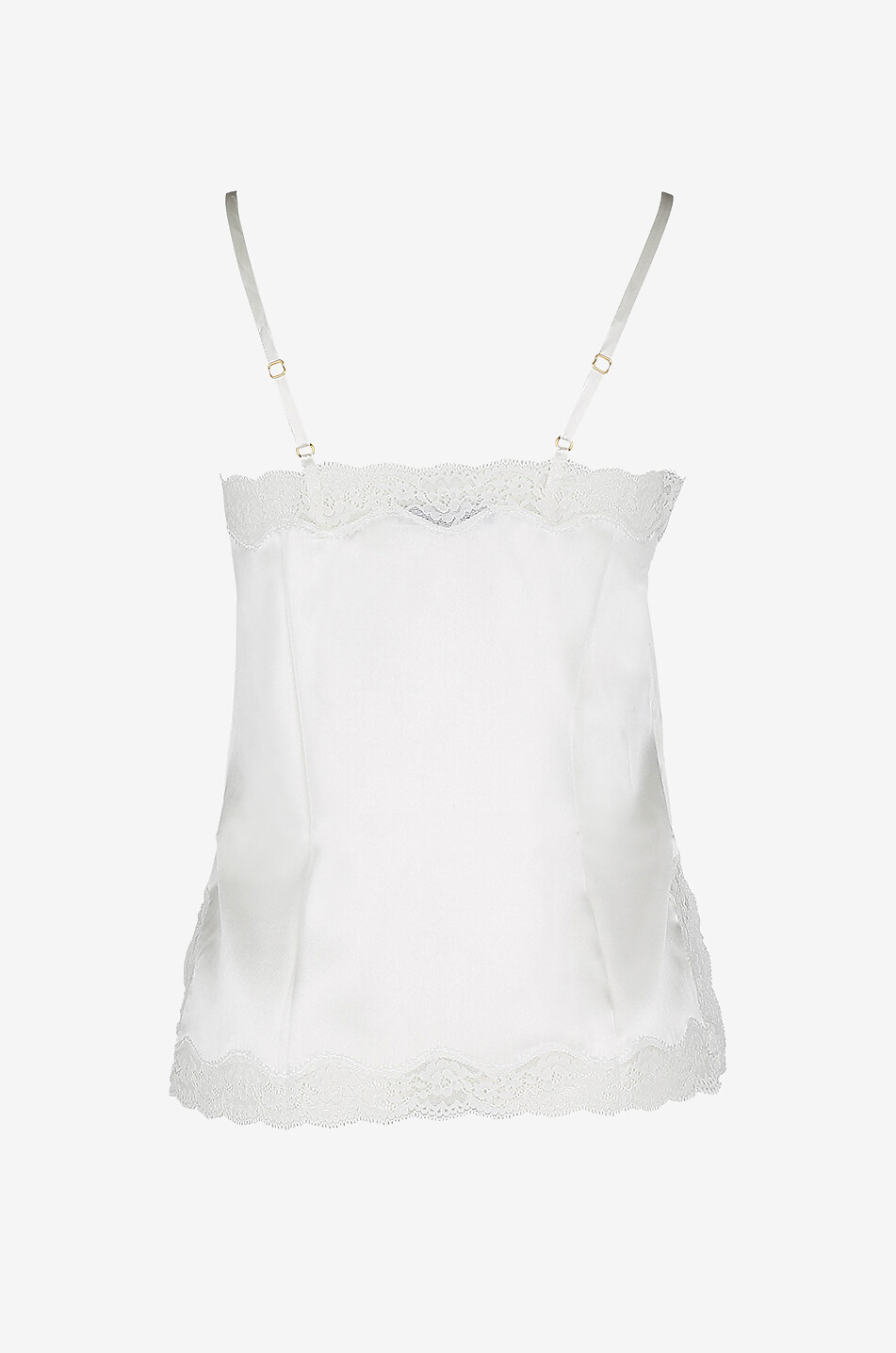 VANNINA VESPERINI Silk top Women EGGSHELL 2