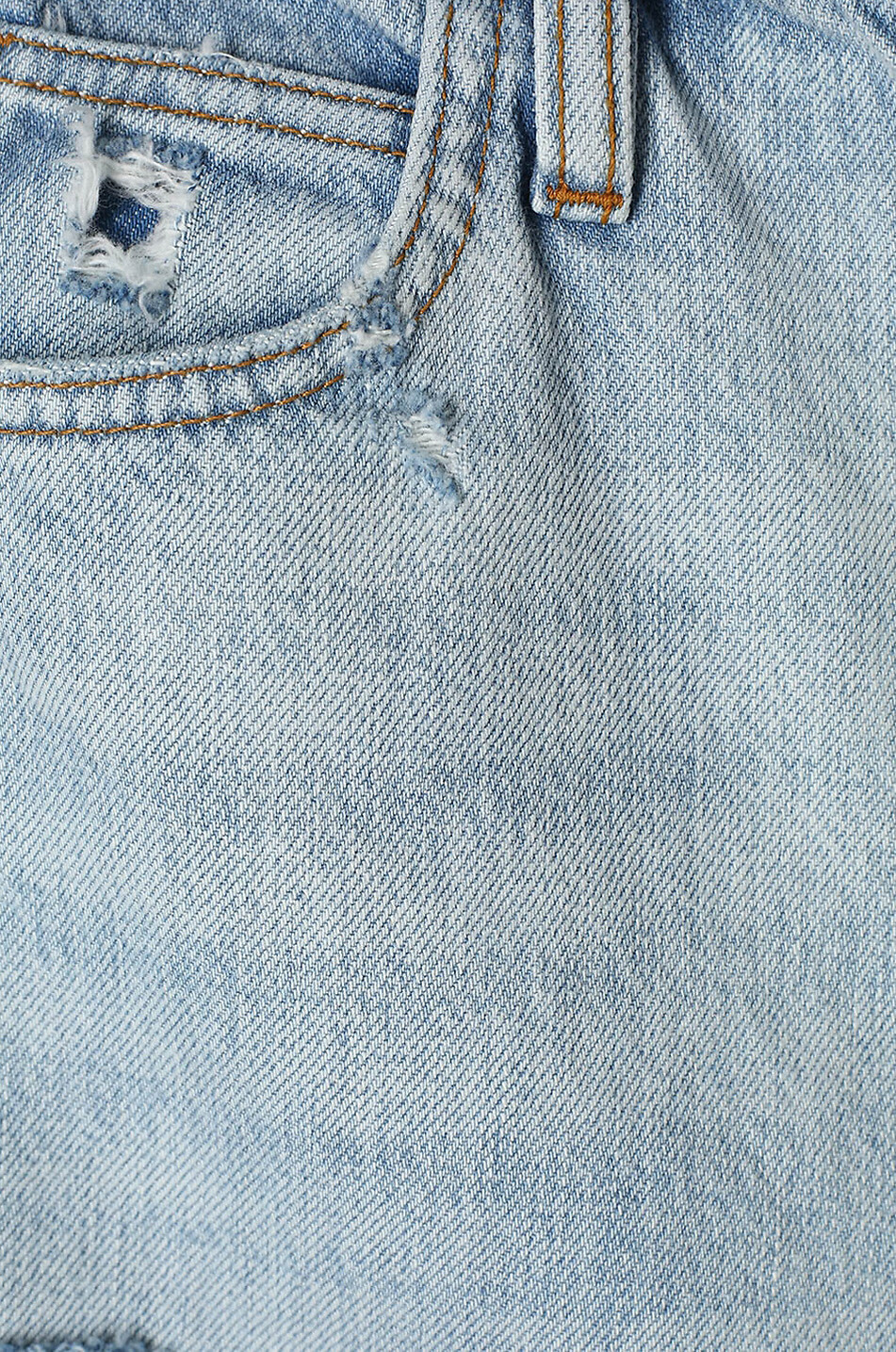 FRAME Boyfriend-Jeans aus Baumwolle Damen HELLBLAU 3