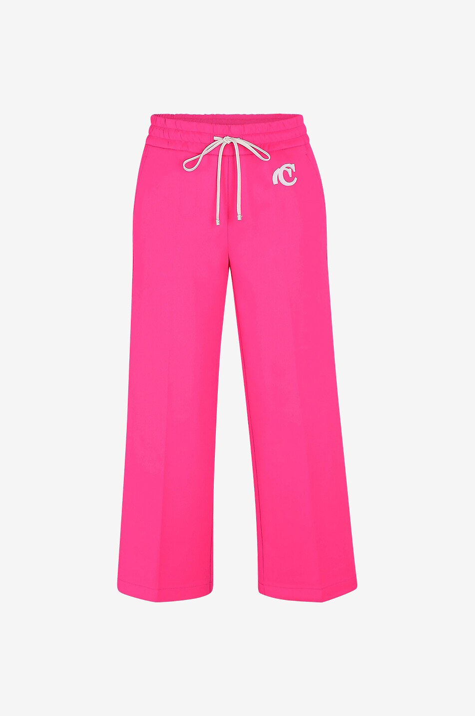 CAMBIO Weite Hose aus Crêpe Damen ROSA 1