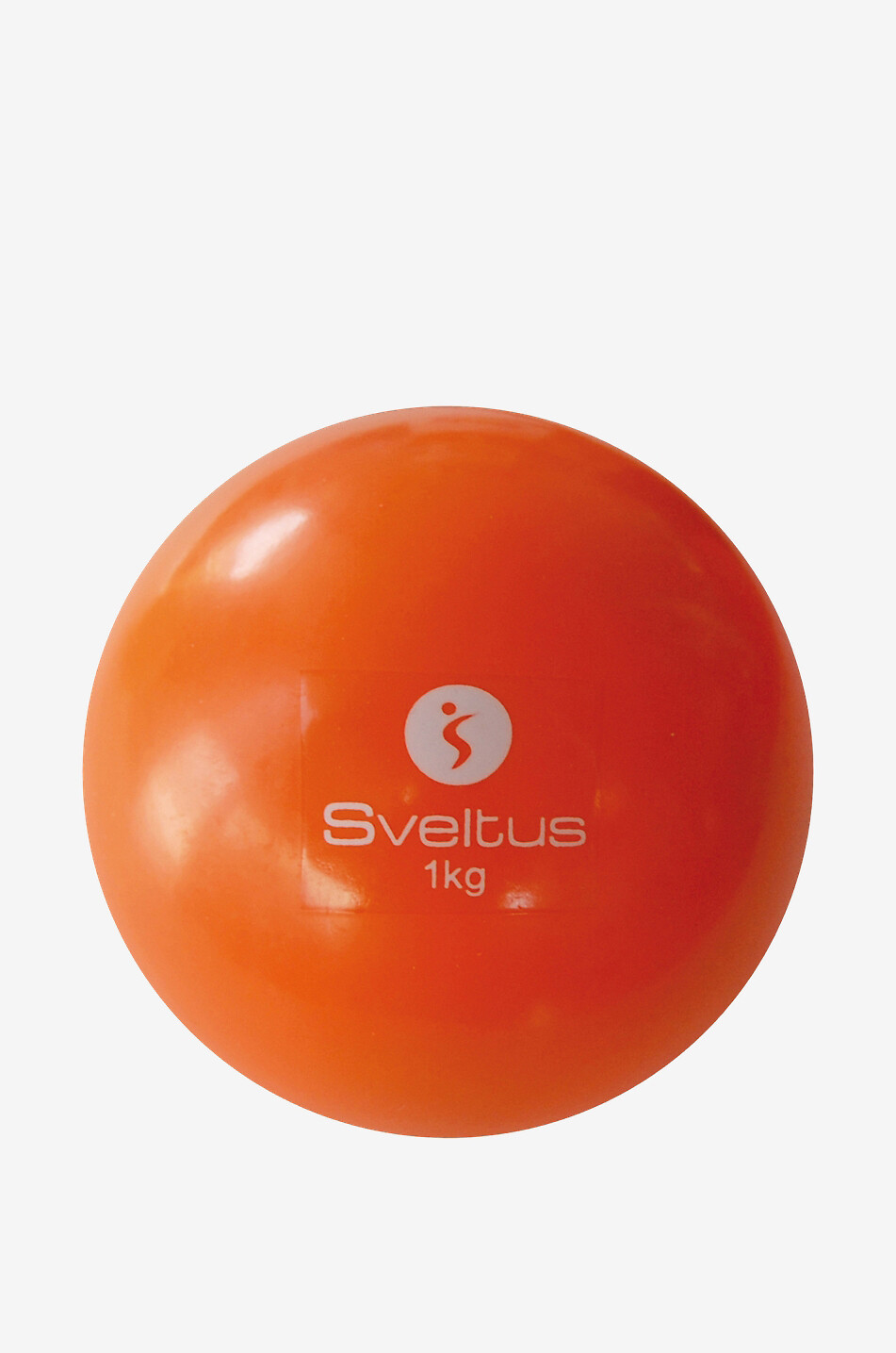 SVELTUS Balle lestée - 1 kg Unisexe ORANGE 1