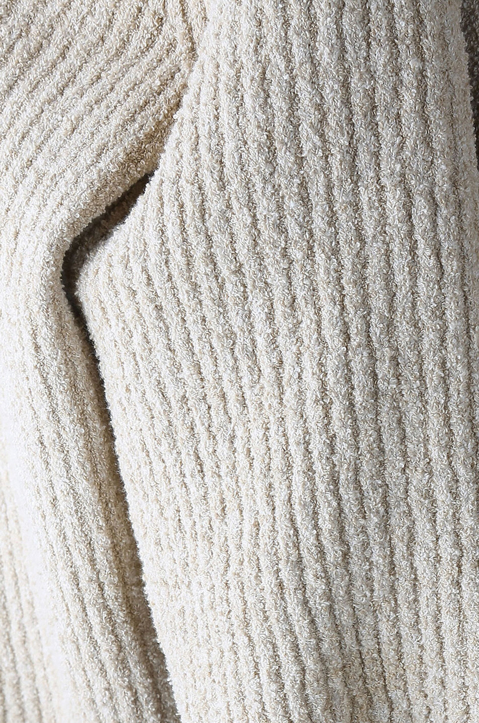 JACQUEMUS Le Gilet Noué rib knit cardigan Women BEIGE 4
