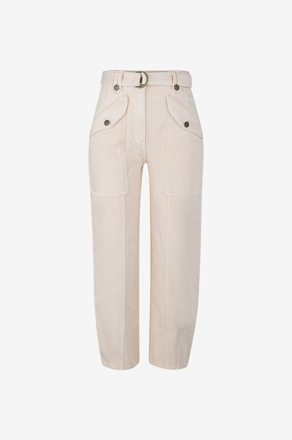 Boyfriend-Jeans aus Baumwolle Waverly