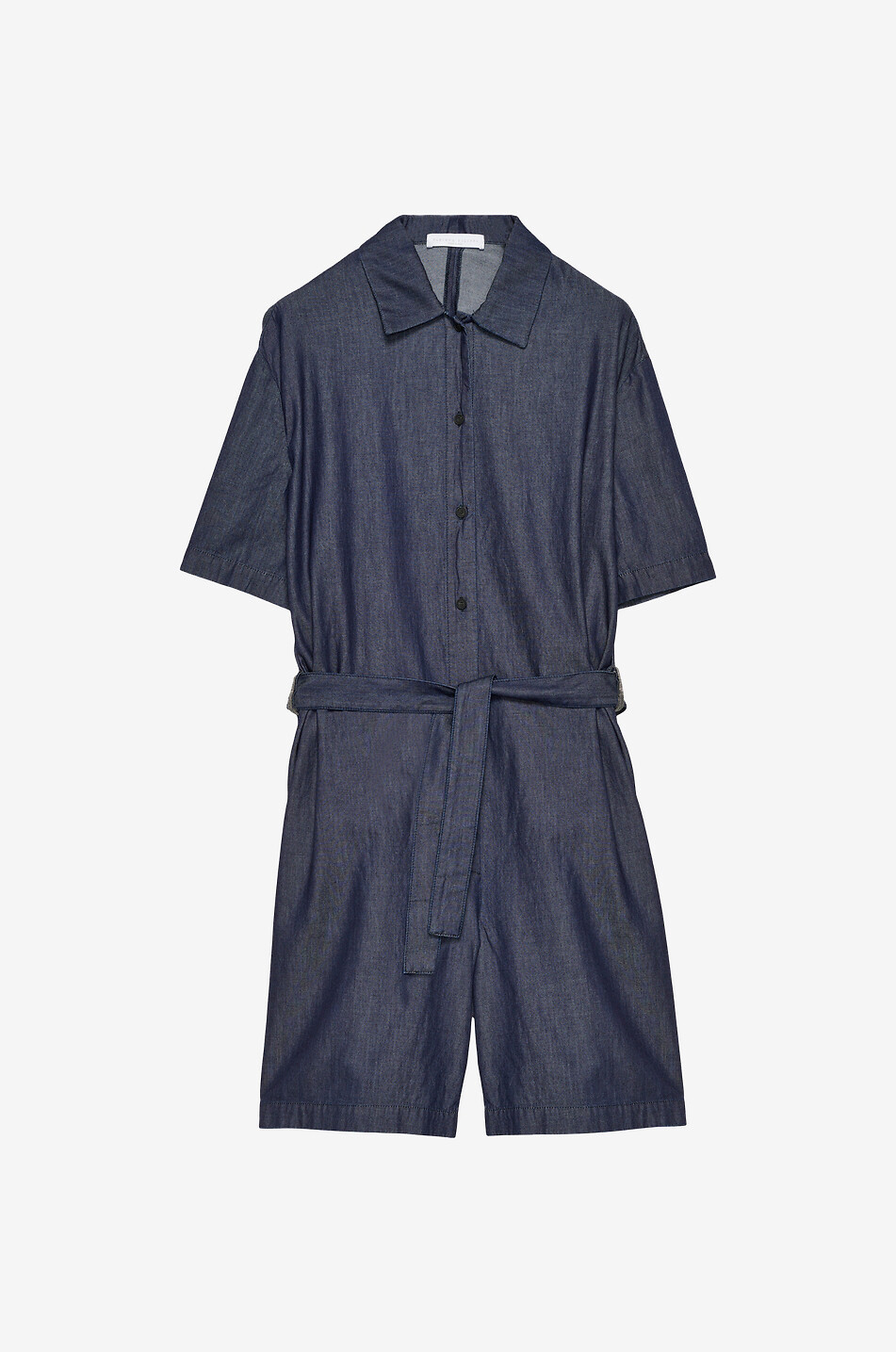 Combi-court en denim léger