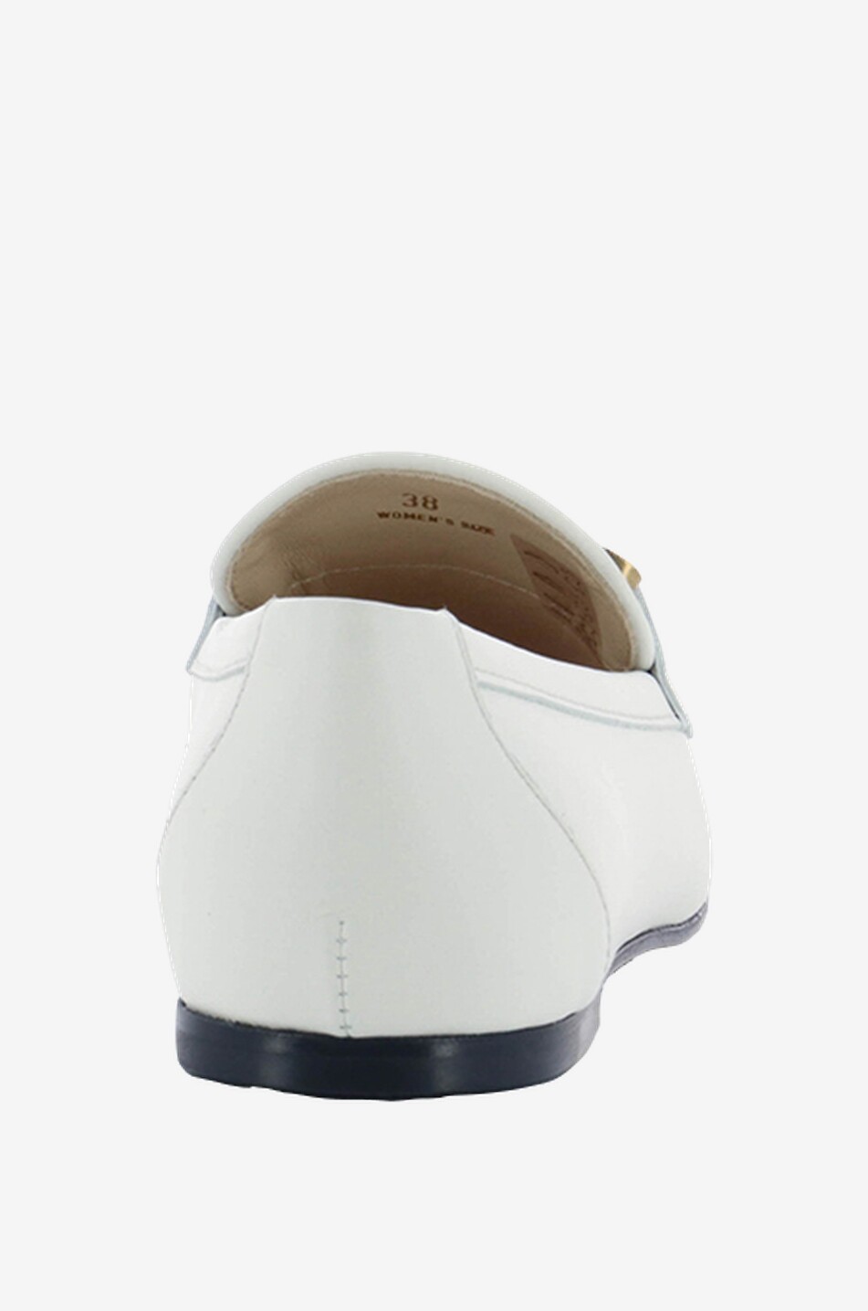 TOD'S Mokassins aus Lammleder mit Kettendetail Kate Damen WEISS 4