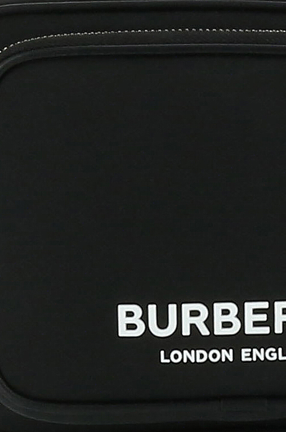 BURBERRY Umhängetasche aus Nylon mit Logoprint Paddy Herren SCHWARZ 3