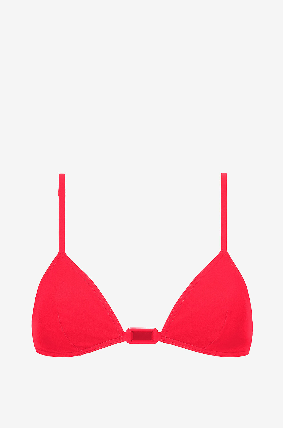 Shine triangle bikini top