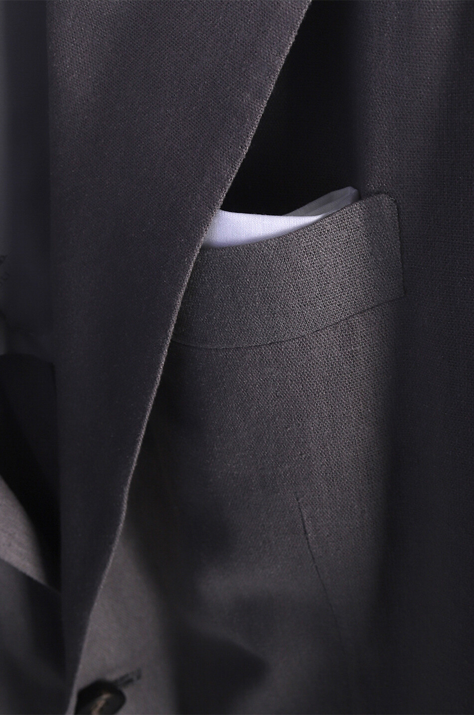 KITON Single-breasted silk blazer Men MEDIUM GREY 3