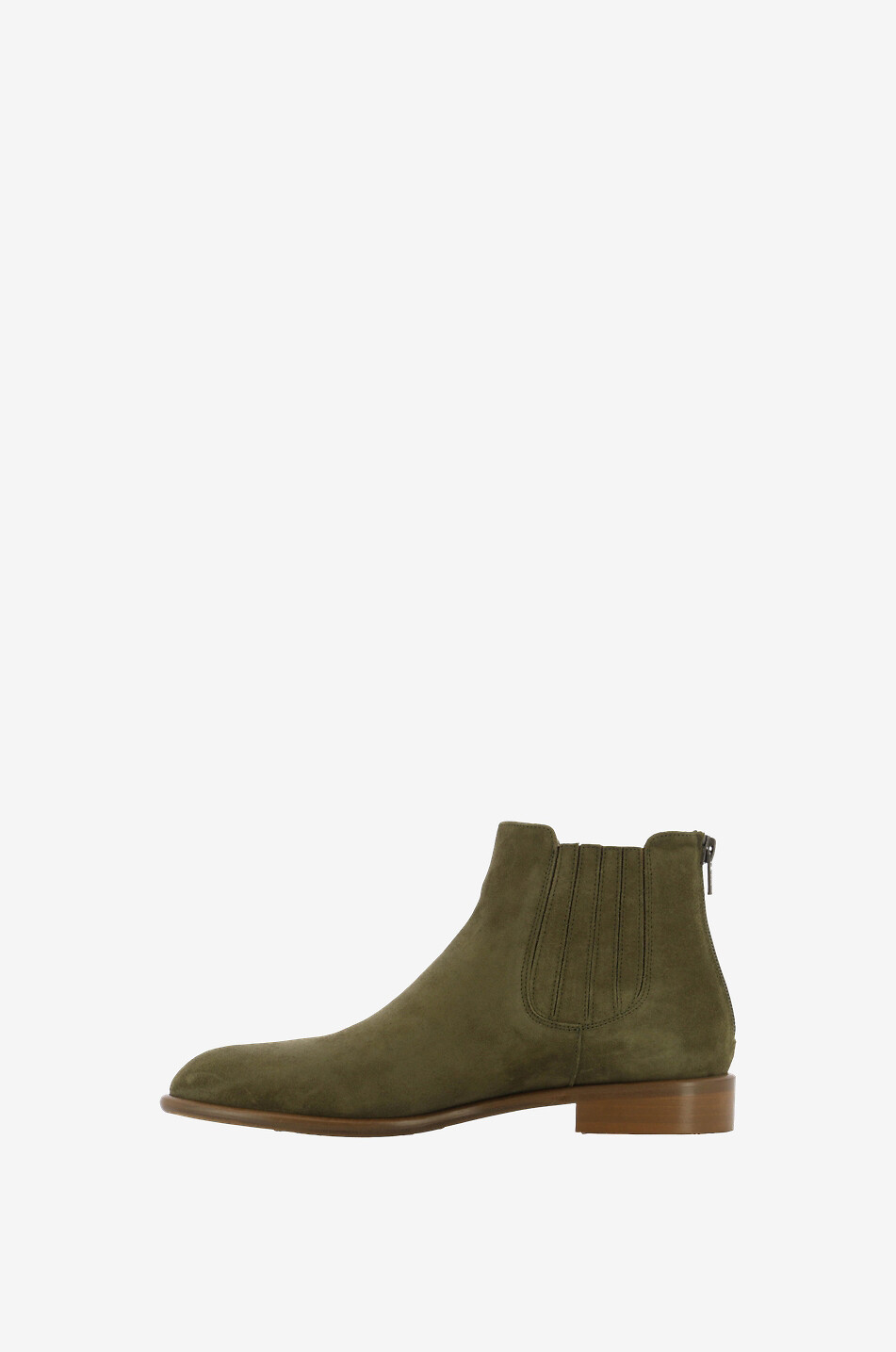 BONGENIE Stiefeletten im Western-Stil aus Wildleder Valentine 20 Damen DUNKELGRÜN 3
