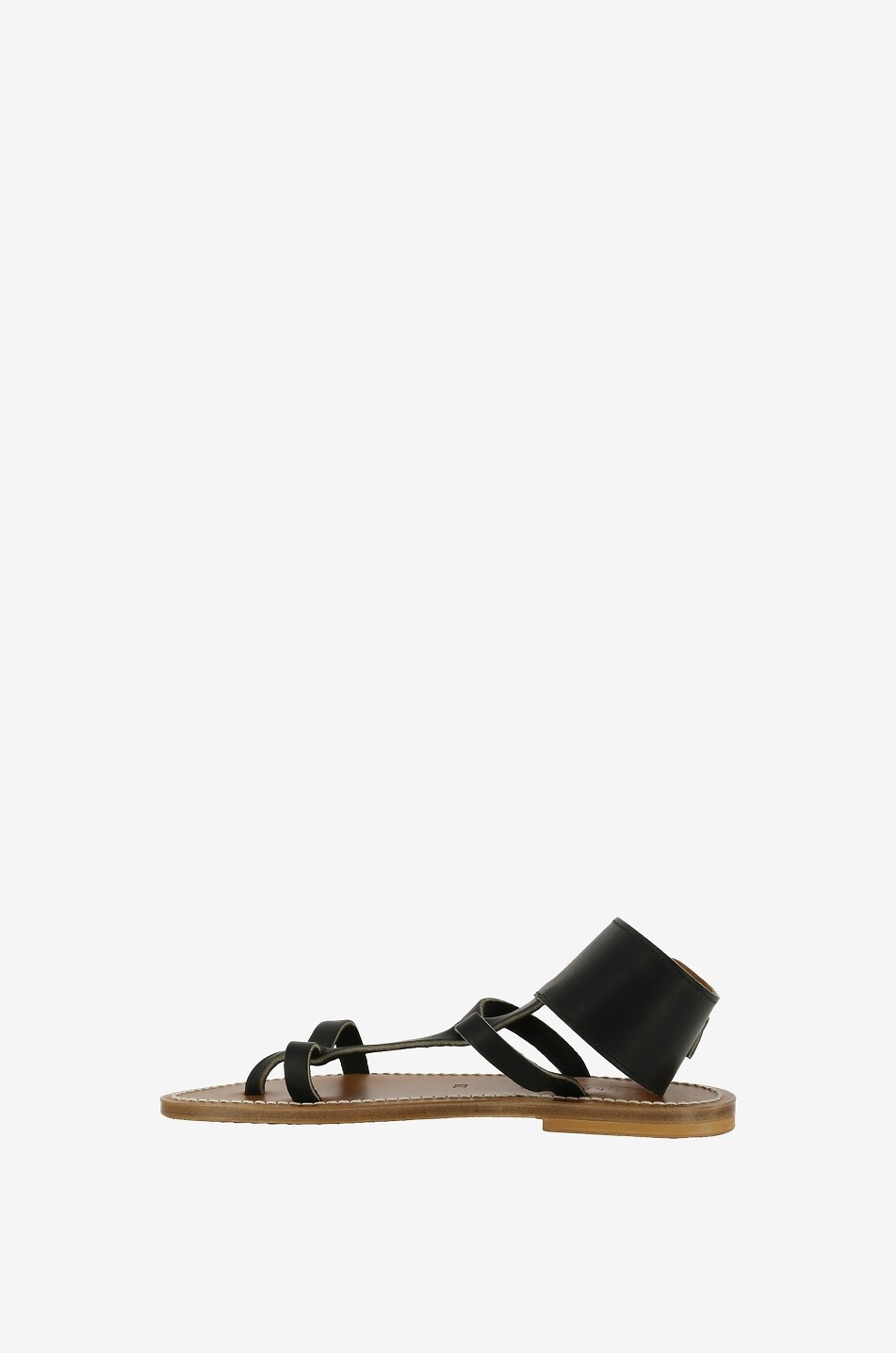 K JACQUES Riemchensandalen aus Leder Caravelle Damen SCHWARZ 3