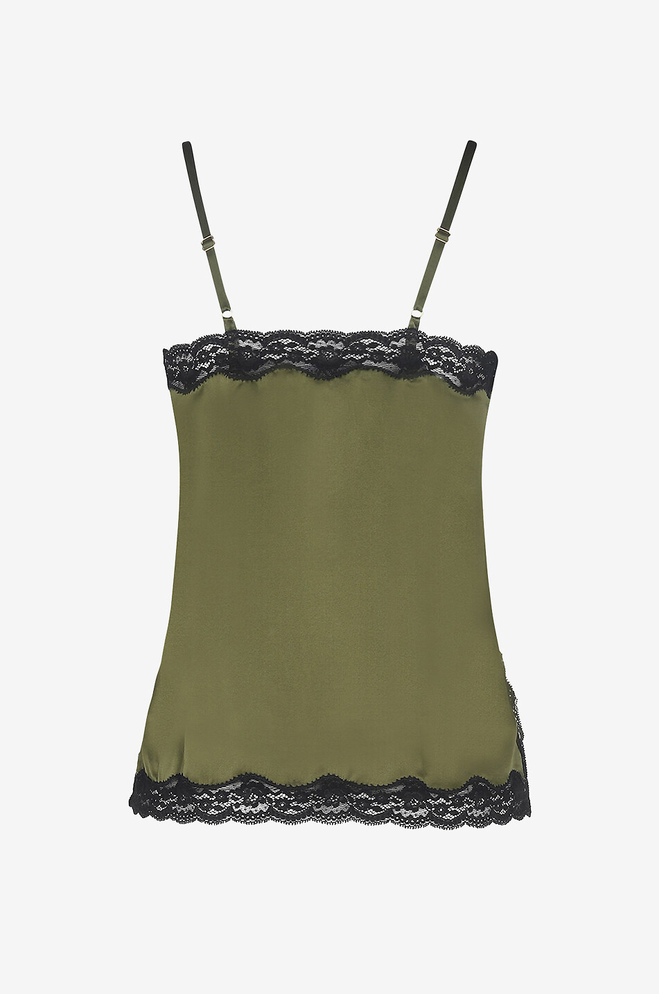 VANNINA VESPERINI Top en soie Femme KAKI 2