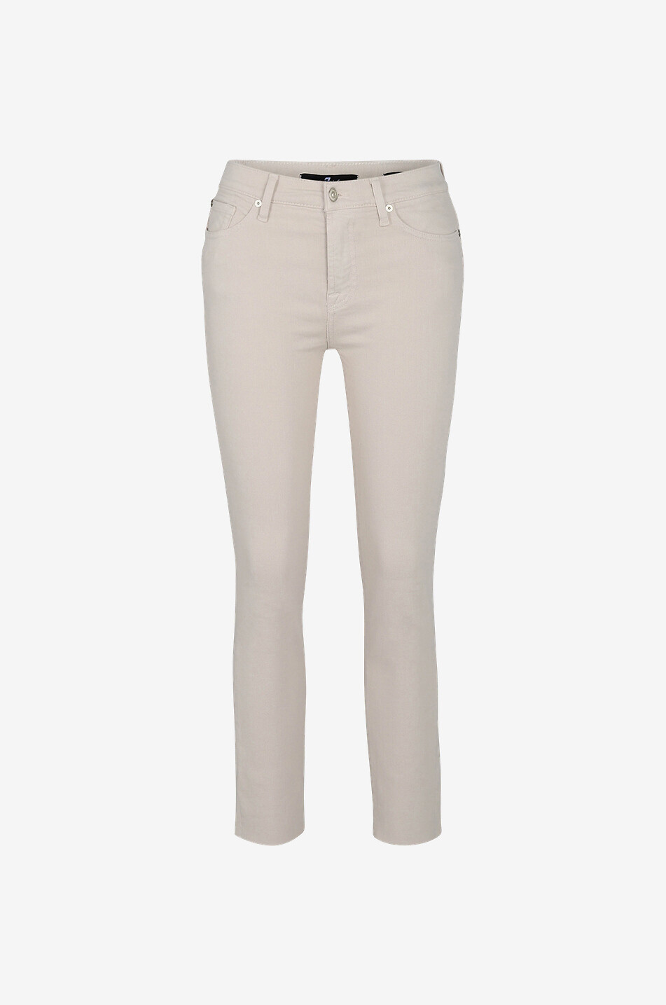 Jean slim en coton mélangé Roxanne Ankle Colored