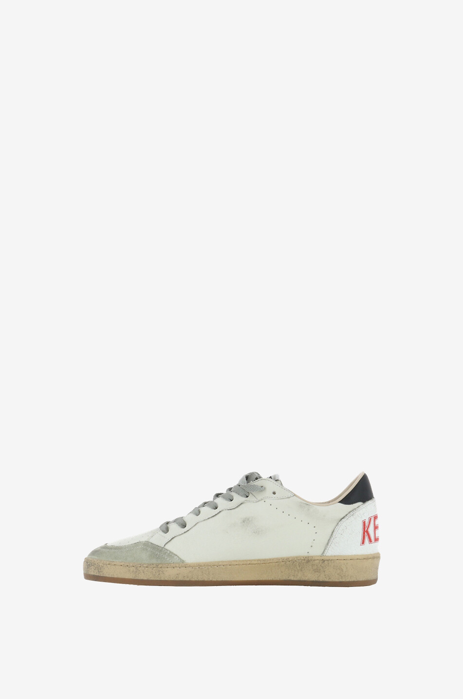 GOLDEN GOOSE Baskets en cuir Ball Star Homme MULTICOLORE 3