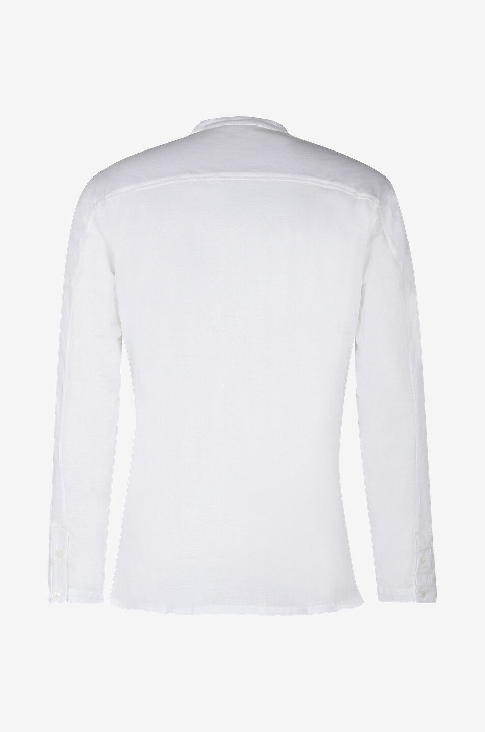 PAOLO PECORA Slim-Fit-Hemd mit Mandarinkragen Herren WEISS 2